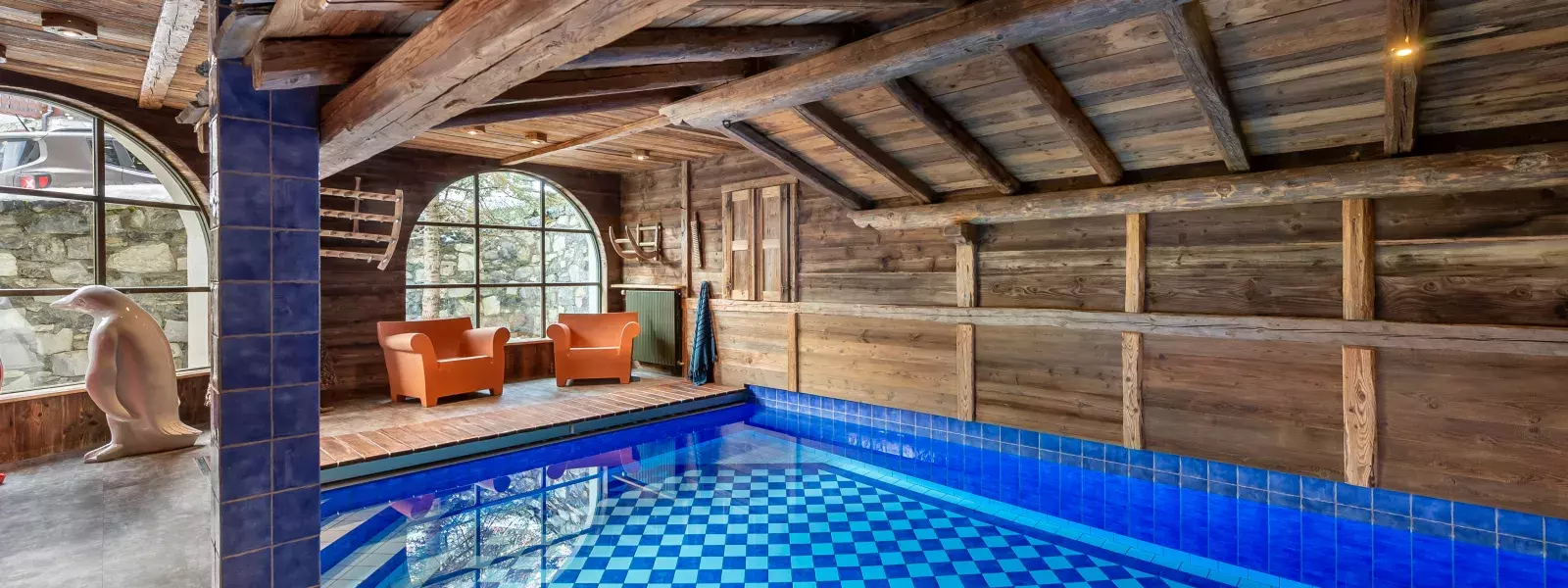 Chalet Mathilda - Location chalets Covarel - Val d'Isère Alpes - France - Piscine