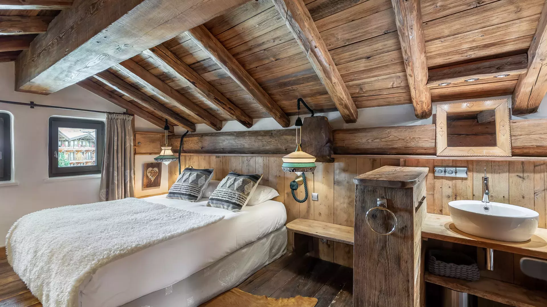 Chalet Marie - Location chalets Covarel - Val d'Isère Alpes - France – Chambre 4