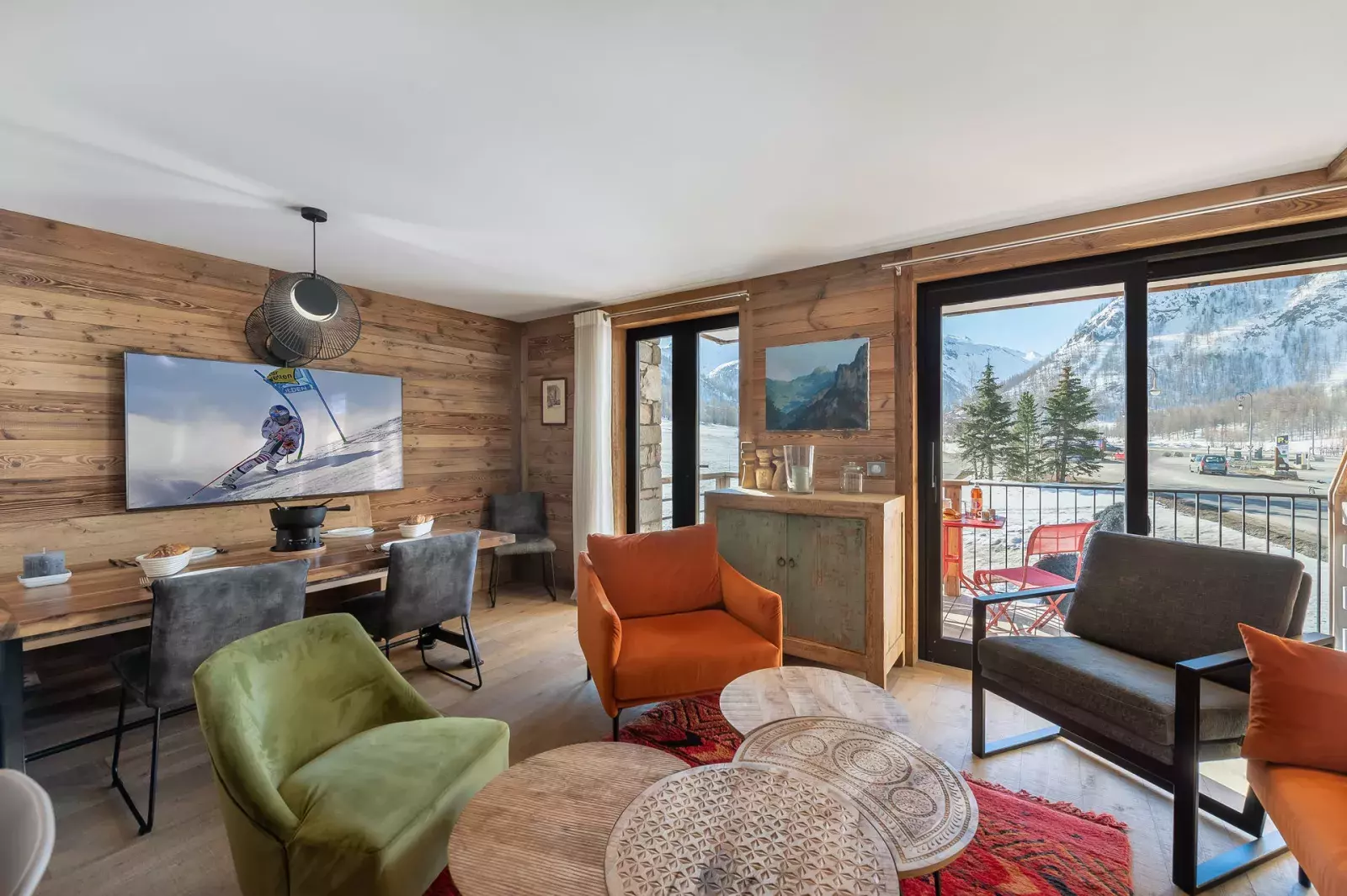 Séjour de l'appartement Fusée