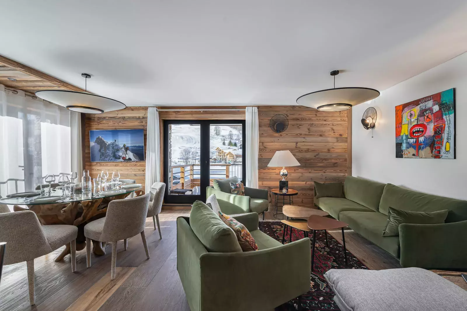 Séjour de l'appartement Sifflote