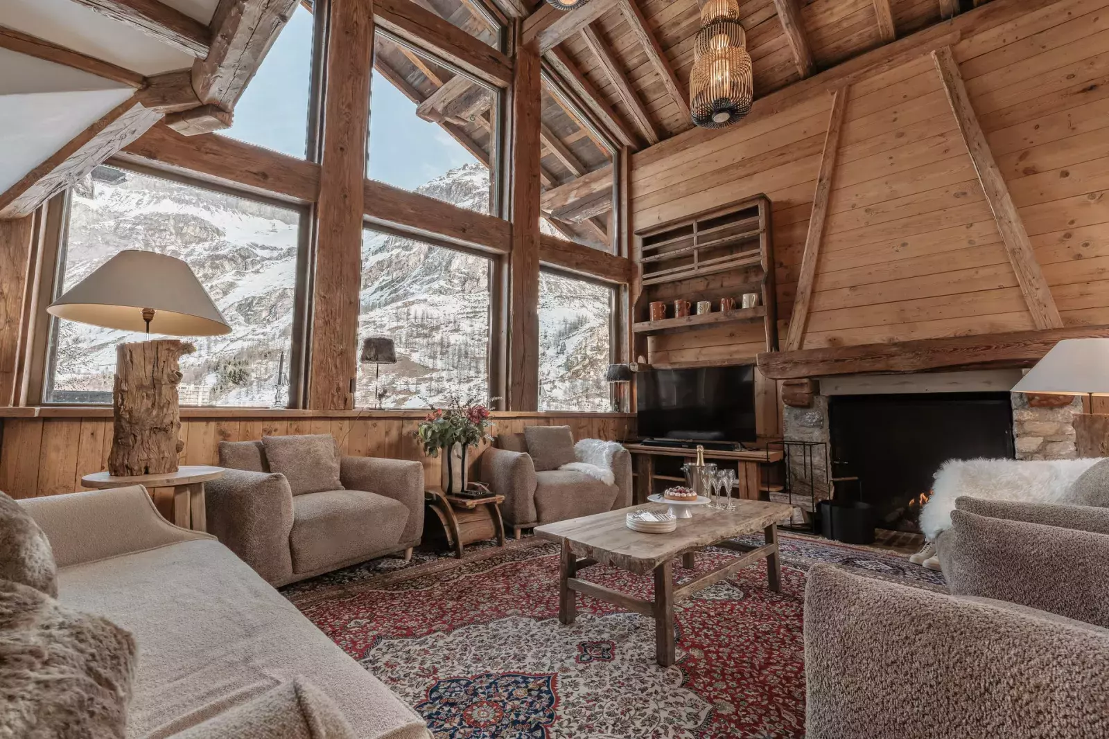 Salon du chalet Alice