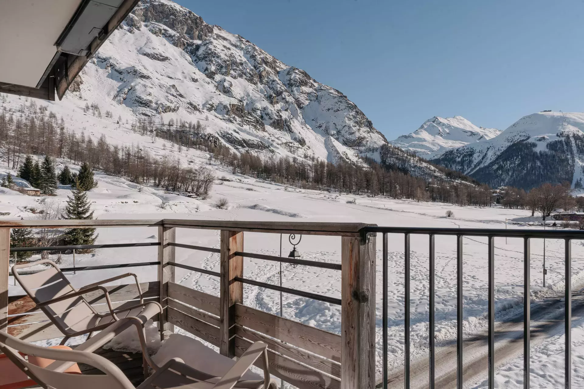 Balcon de l'appartement Étoile