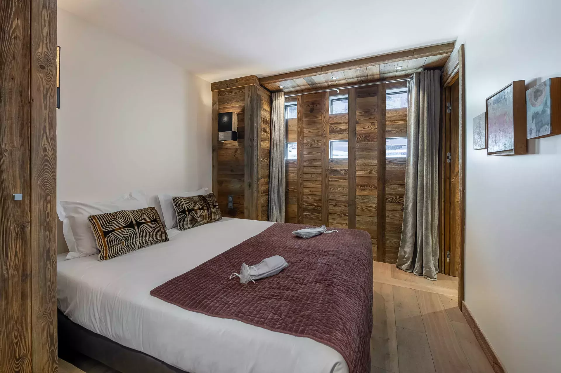 Chambre de l'appartement Fusée