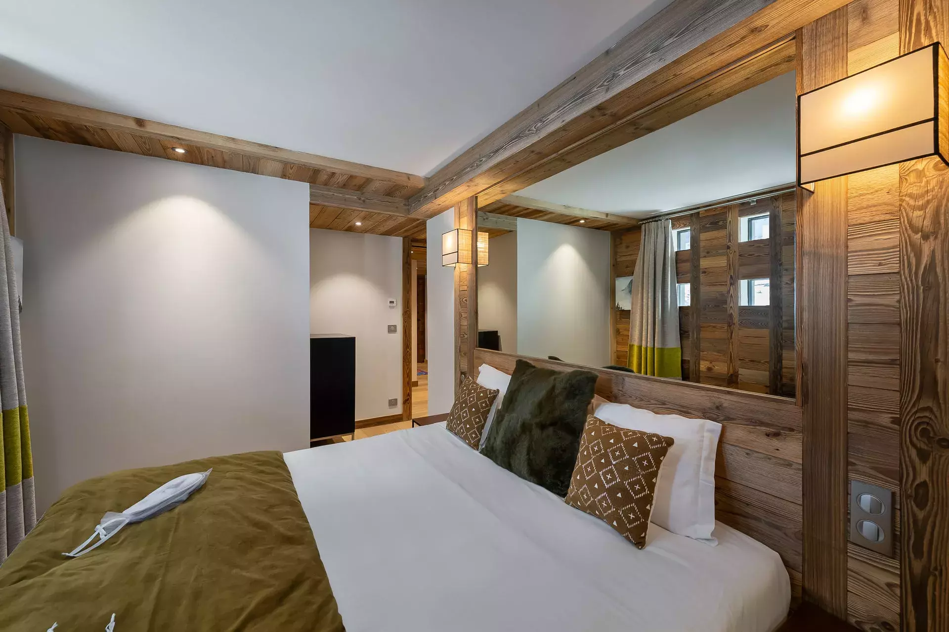Chambre de l'appartement Fusée