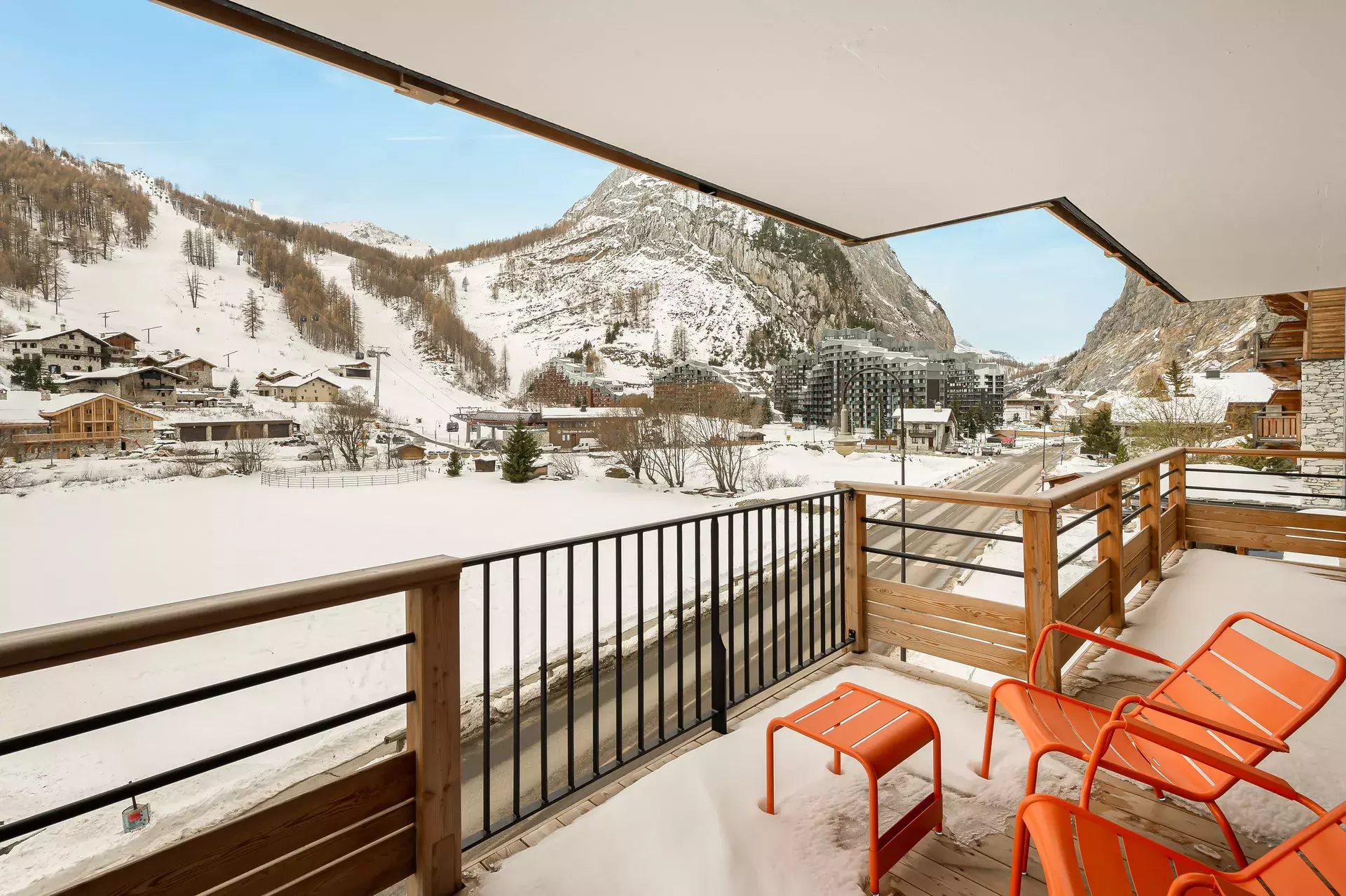 Balcon de l'appartement Ourson