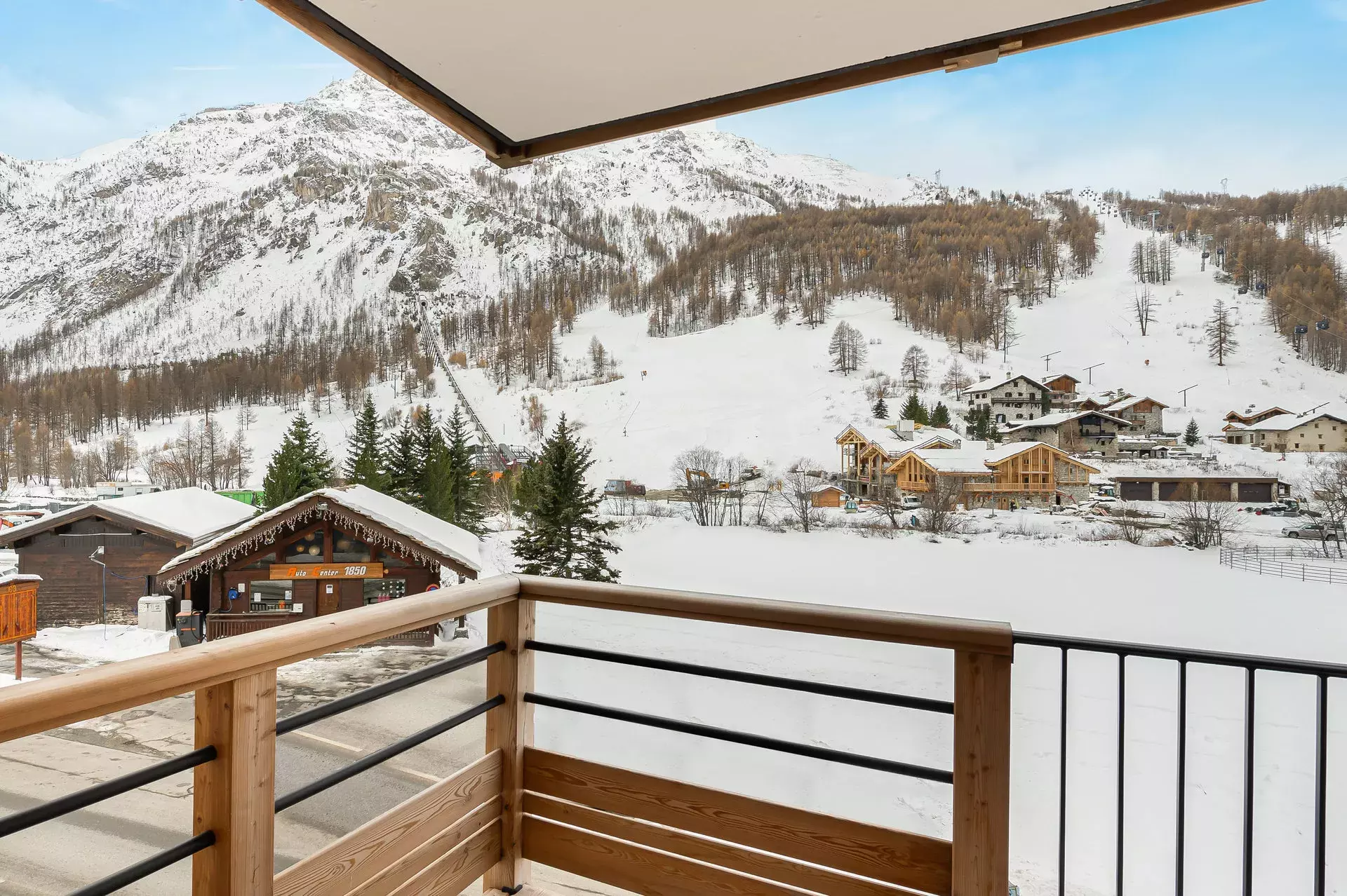 Balcon de l'appartement Ourson