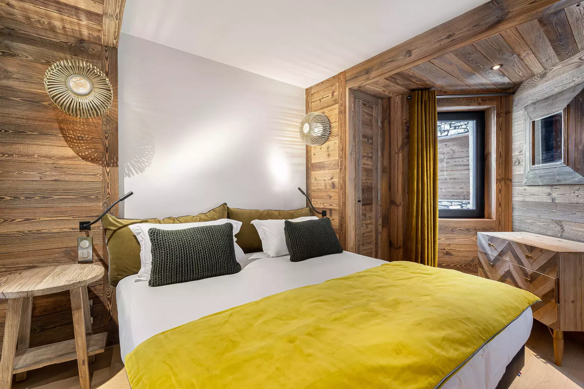 Chambre de l'appartement Ourson