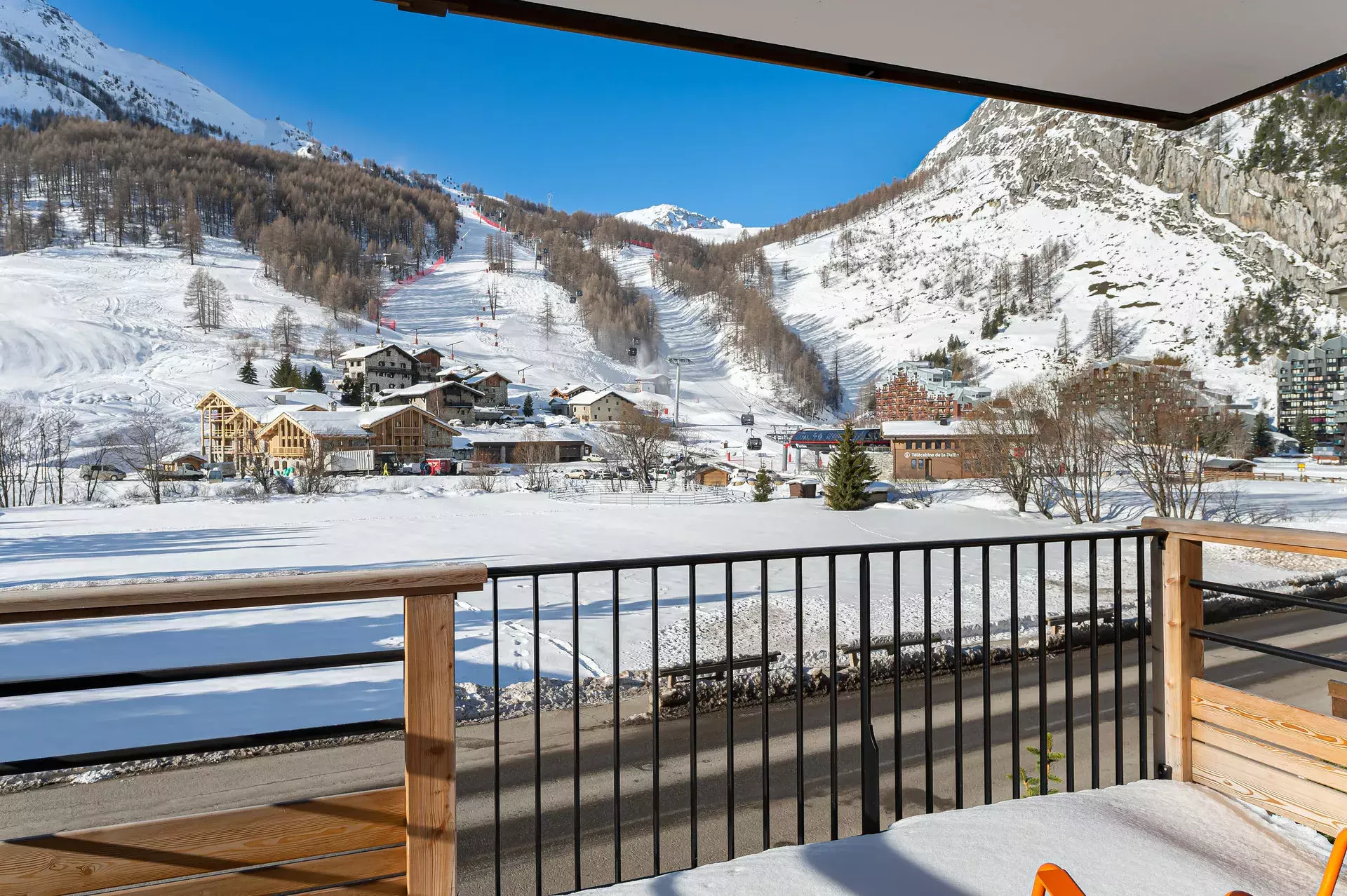 Balcon de l'appartement Sifflote