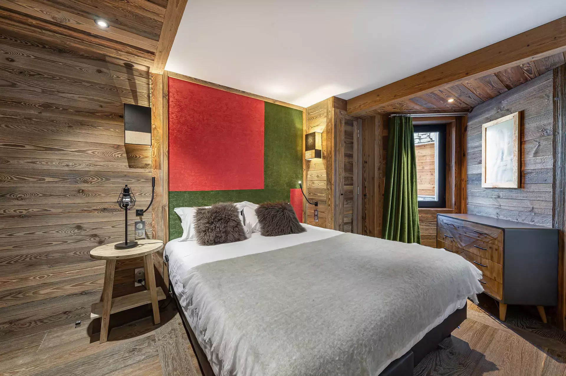 Chambre de l'appartement Sifflote