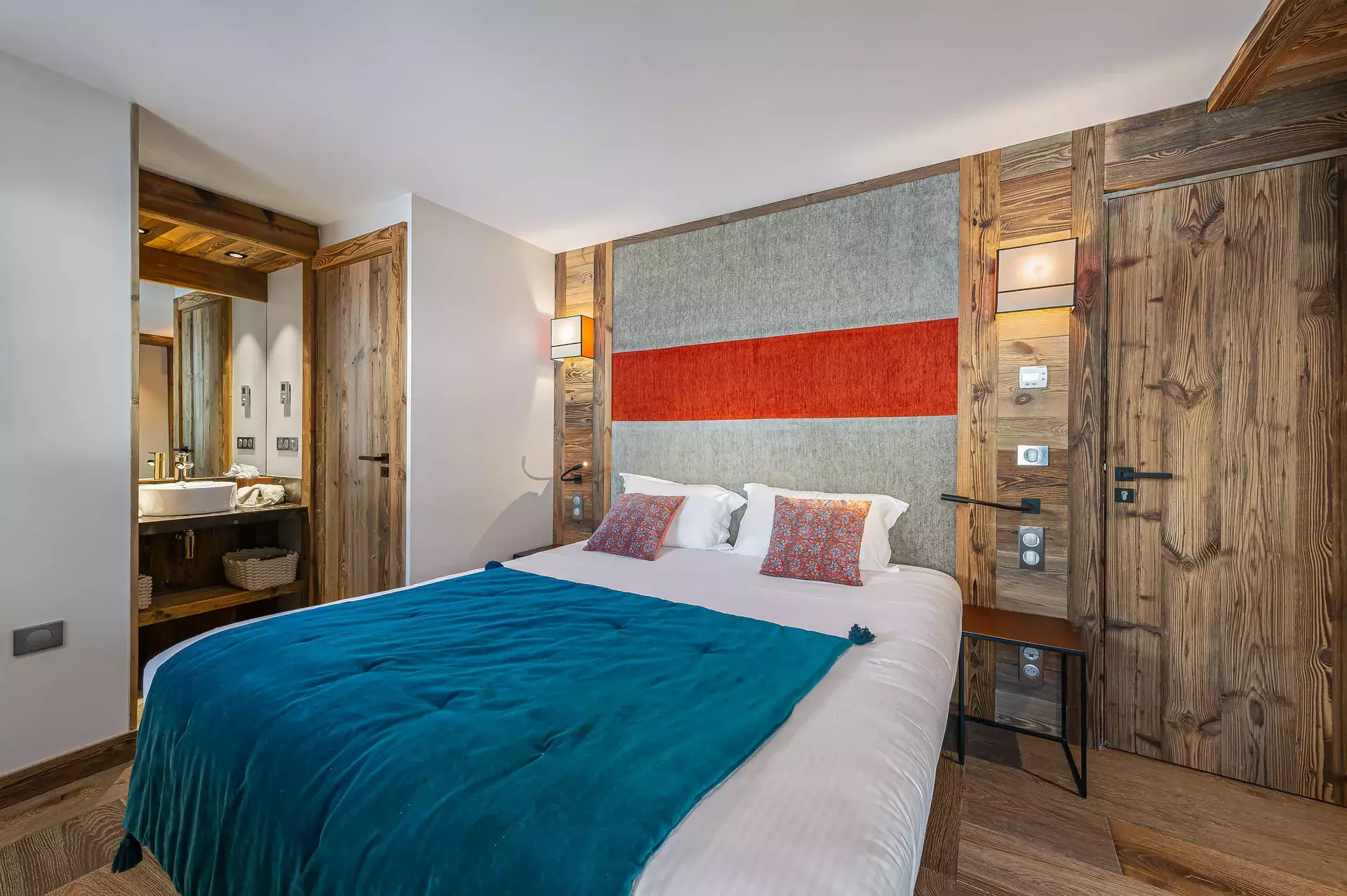 Chambre de l'appartement Sifflote