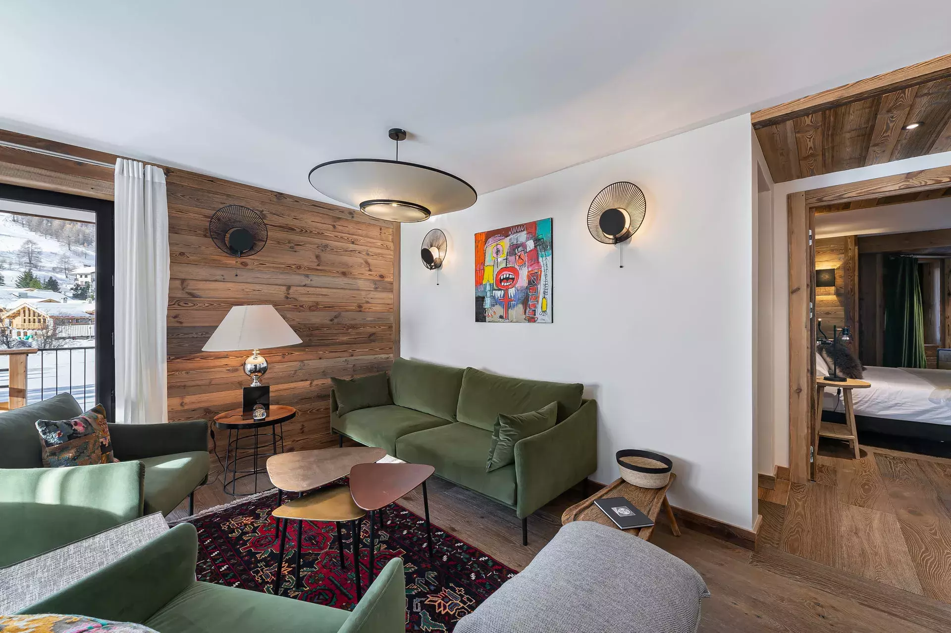 Salon de l'appartement Sifflote