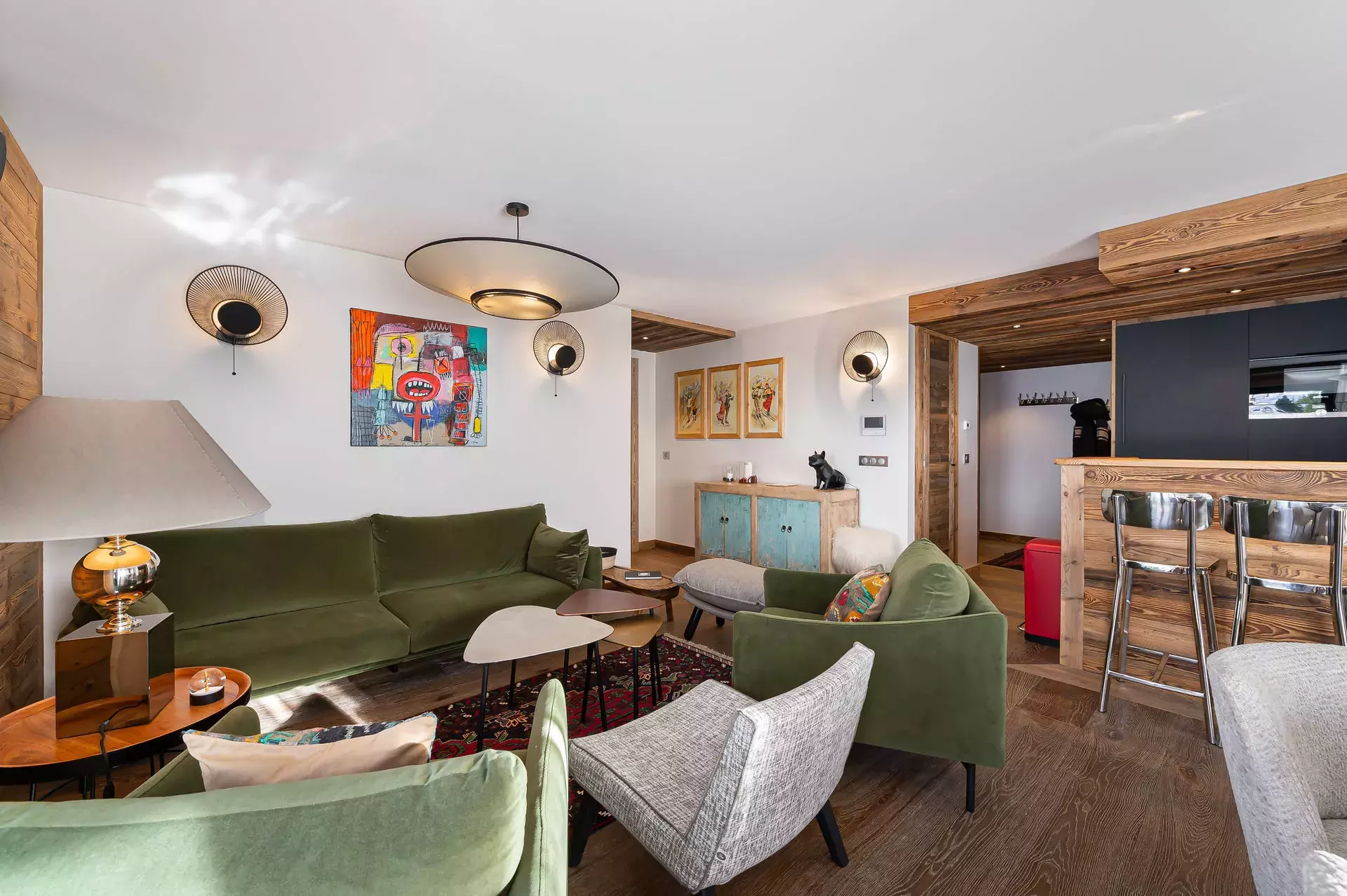 Salon de l'appartement Sifflote