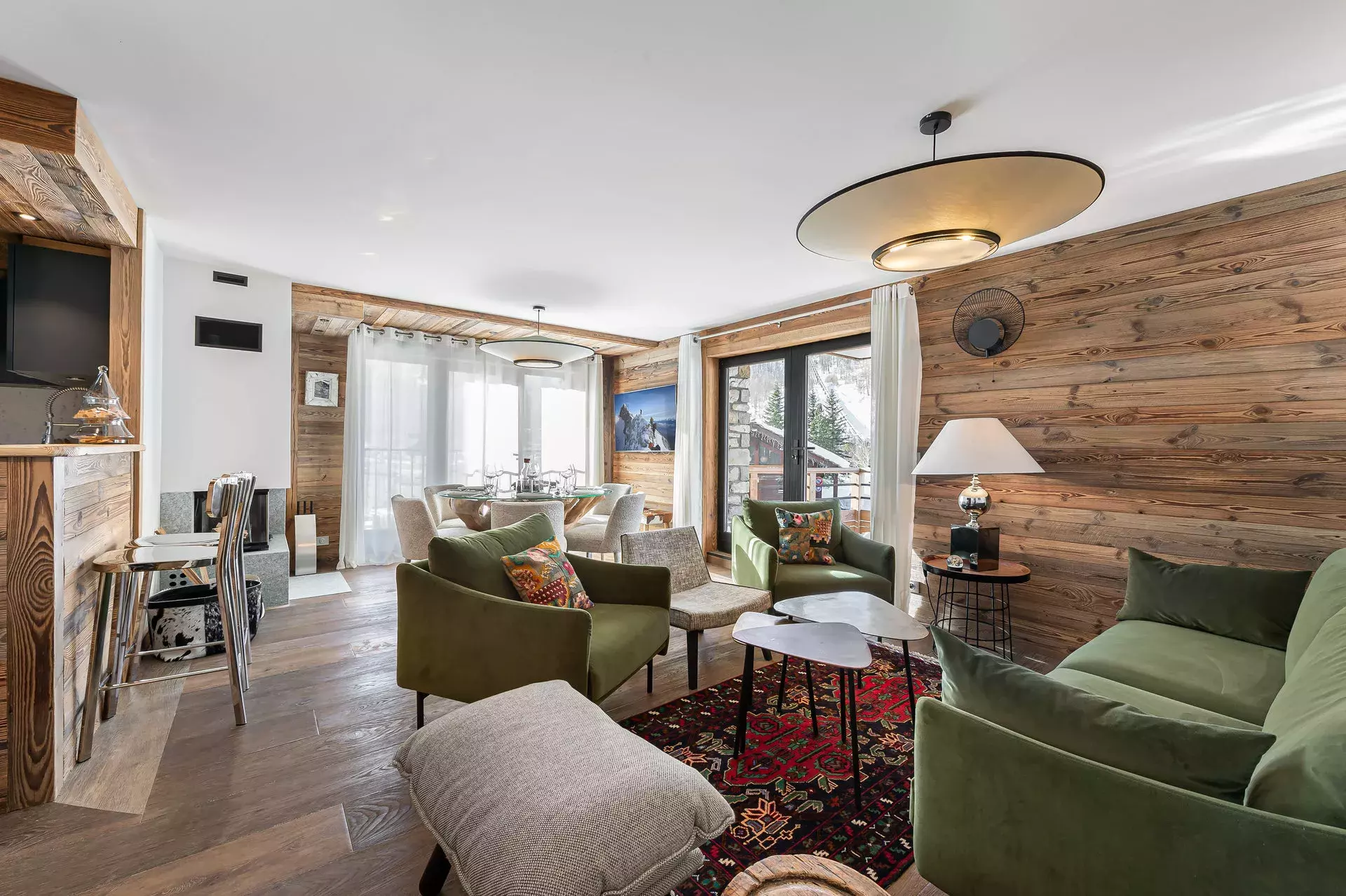 Séjour de l'appartement Sifflote