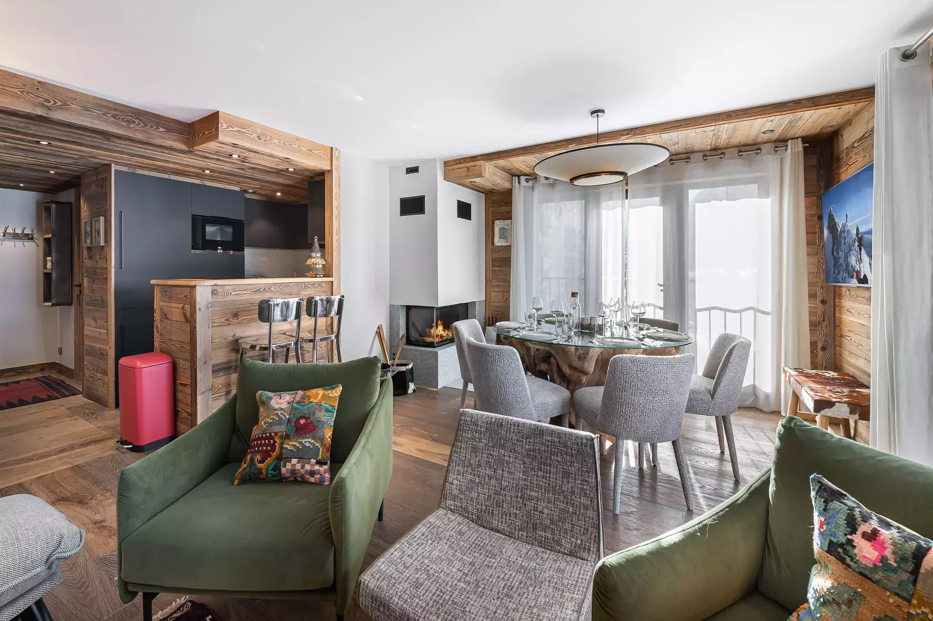 Séjour de l'appartement Sifflote