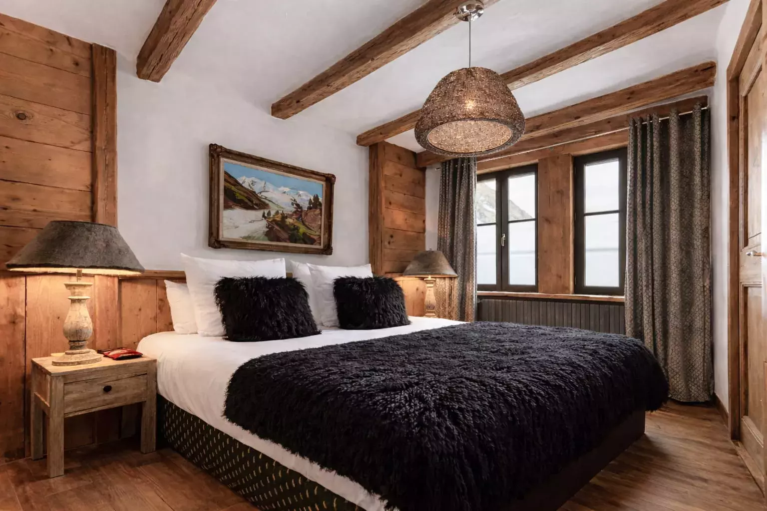 Chambre du chalet Alice