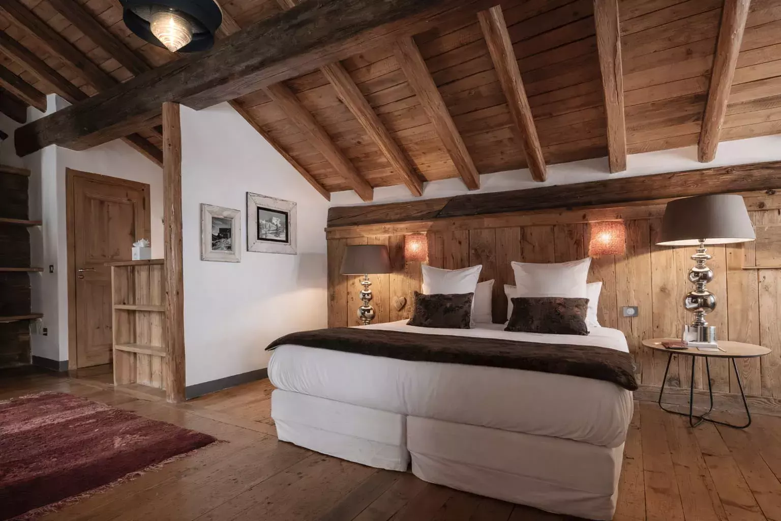 Chambre du chalet Alice