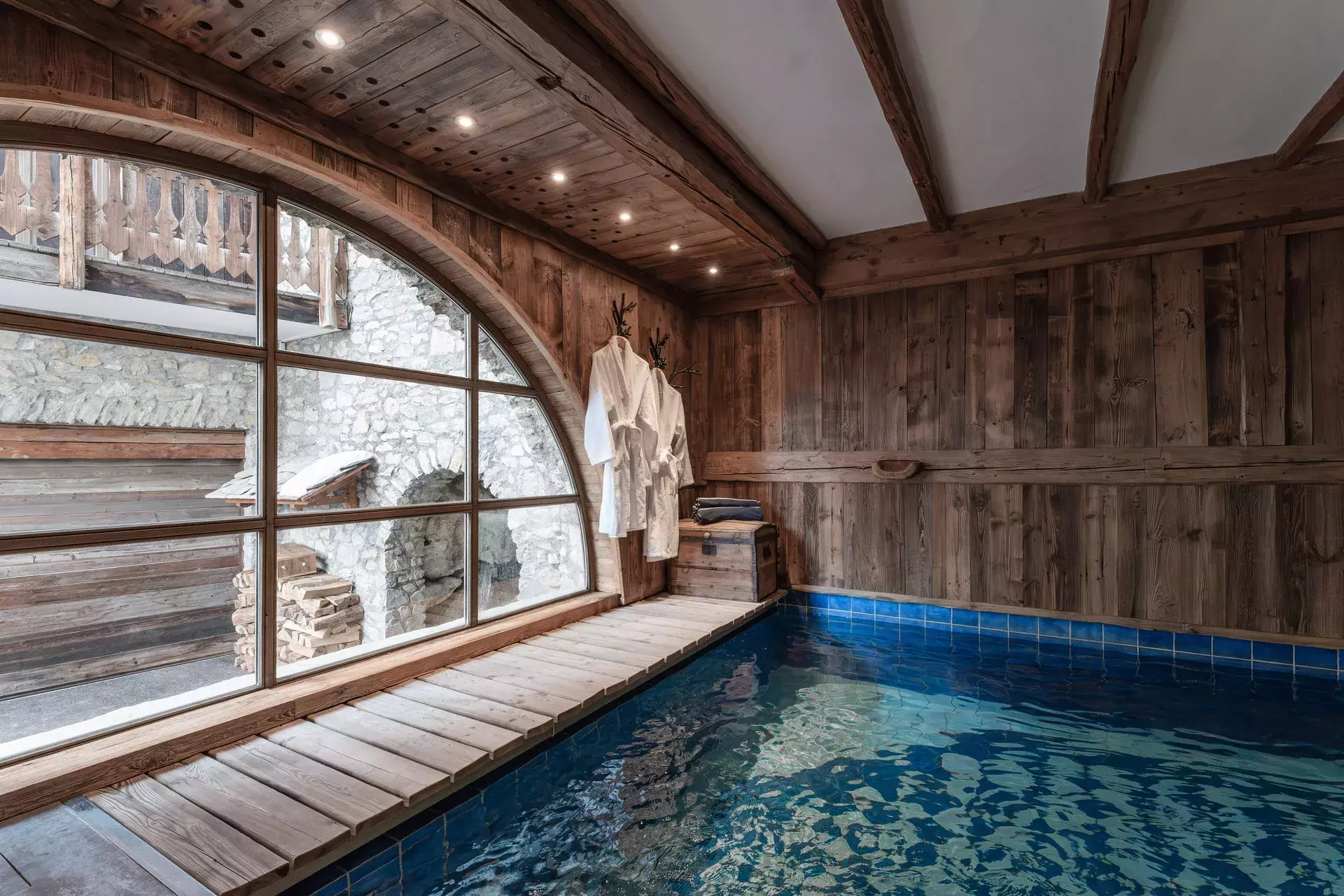 Piscine du chalet Alice