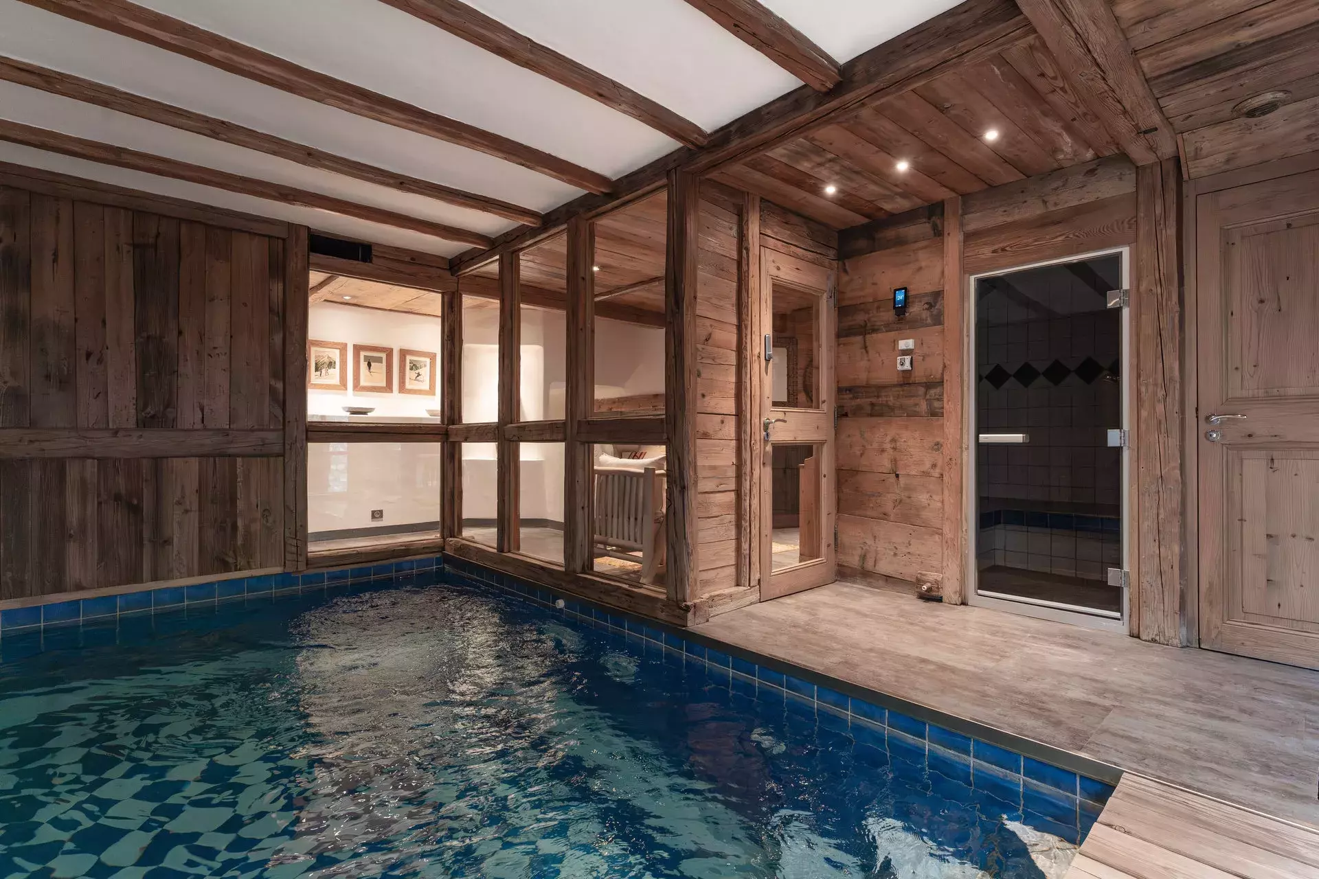 Piscine du chalet Alice
