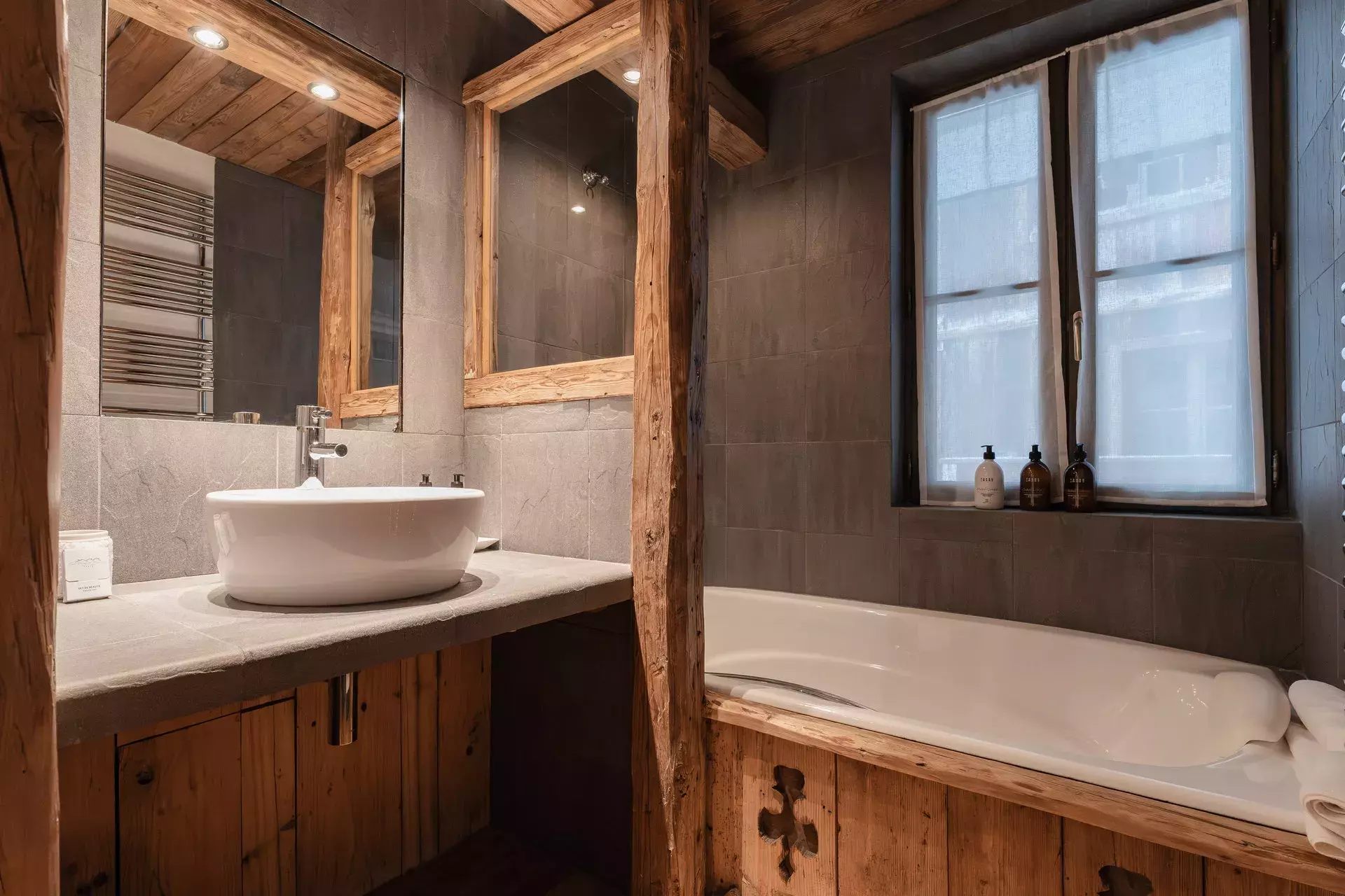 Salle de bain du chalet Alice