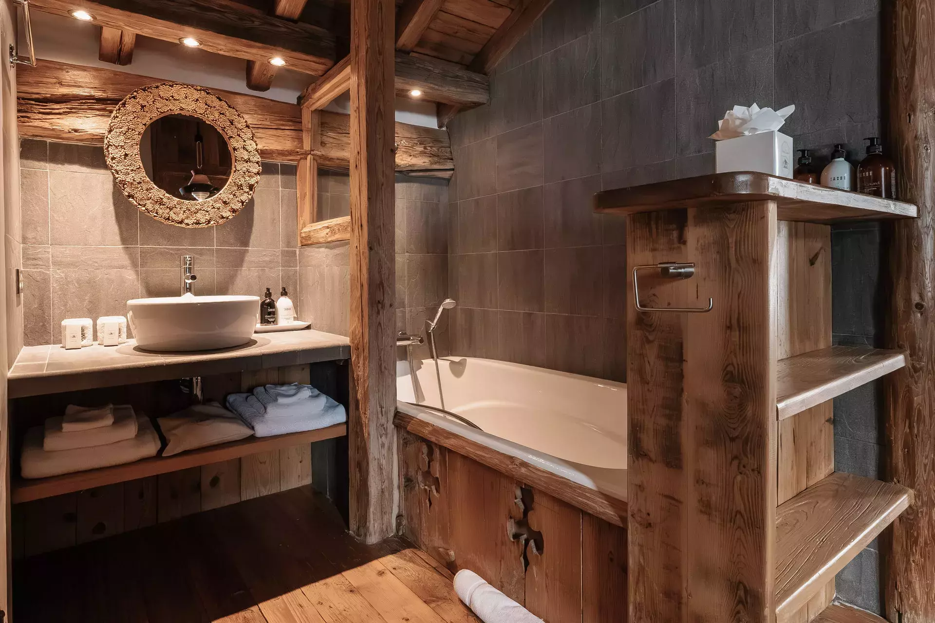 Salle de bain du chalet Alice