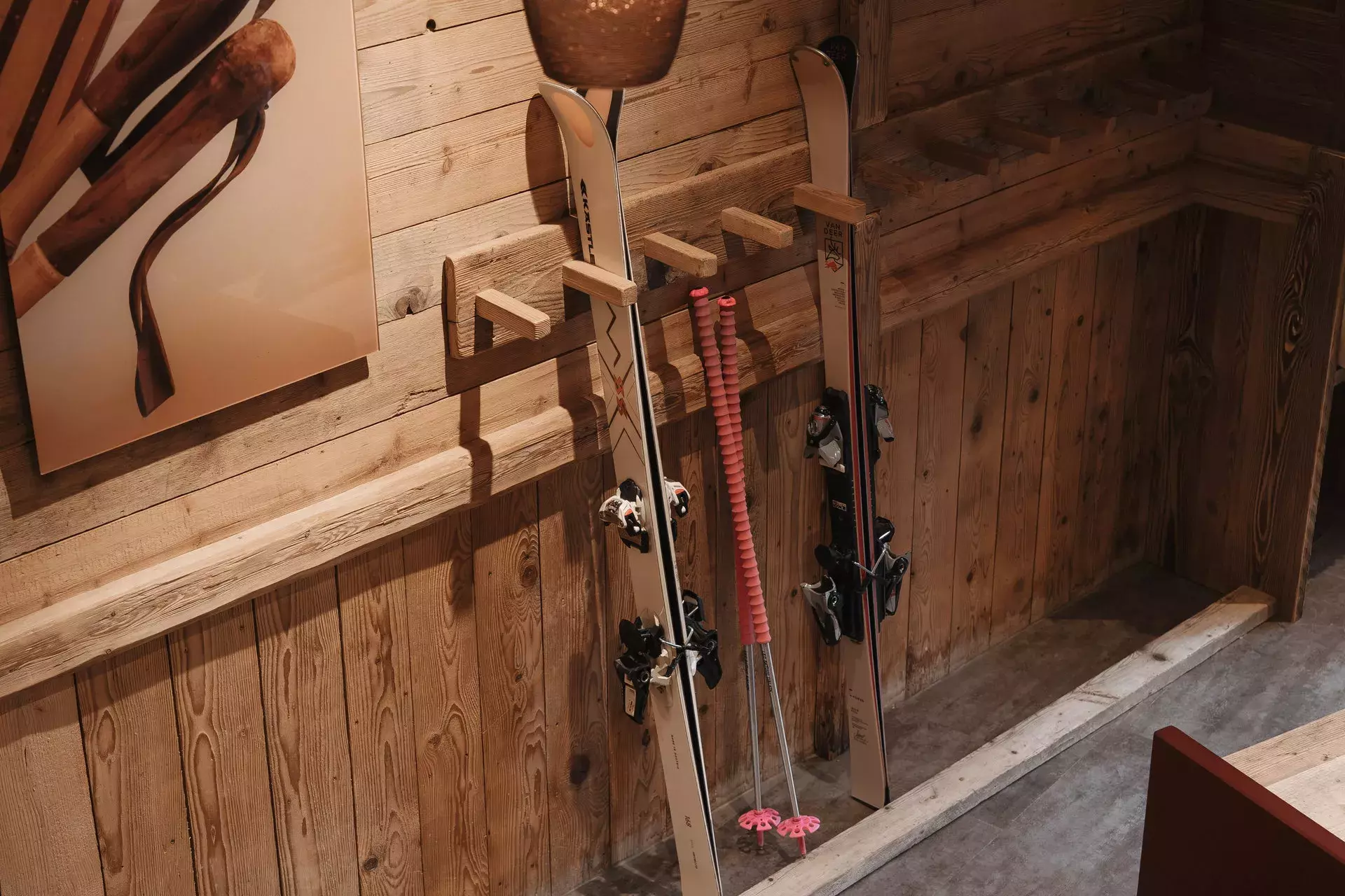 Ski room du chalet Alice