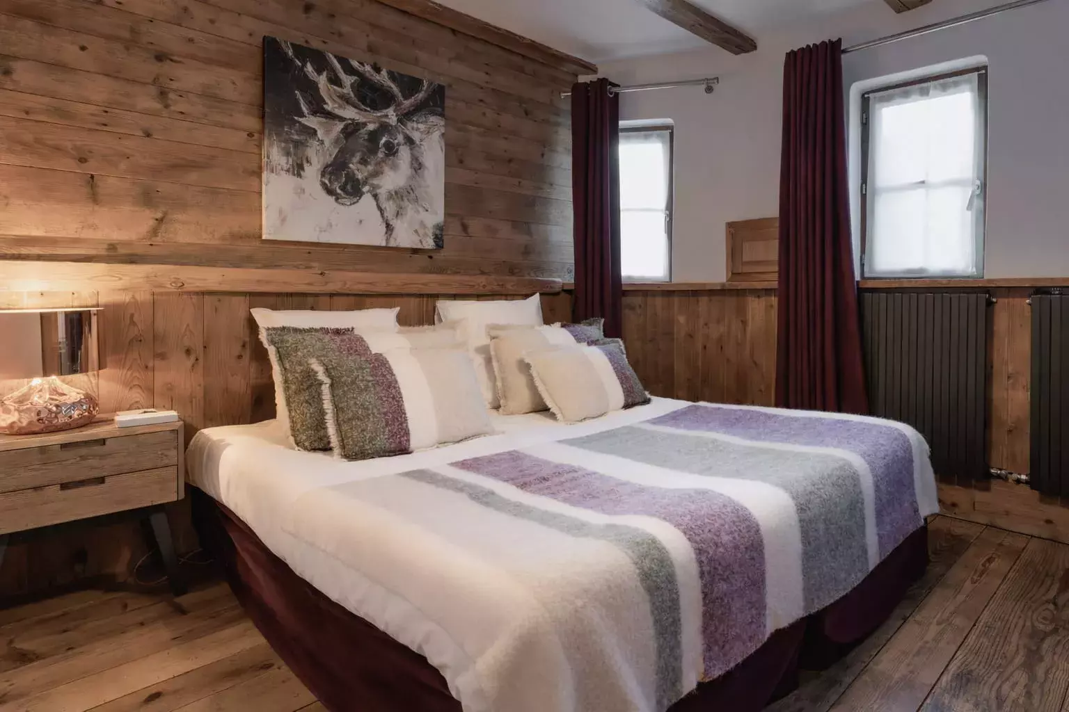 Chambre du chalet Lièvre Blanc