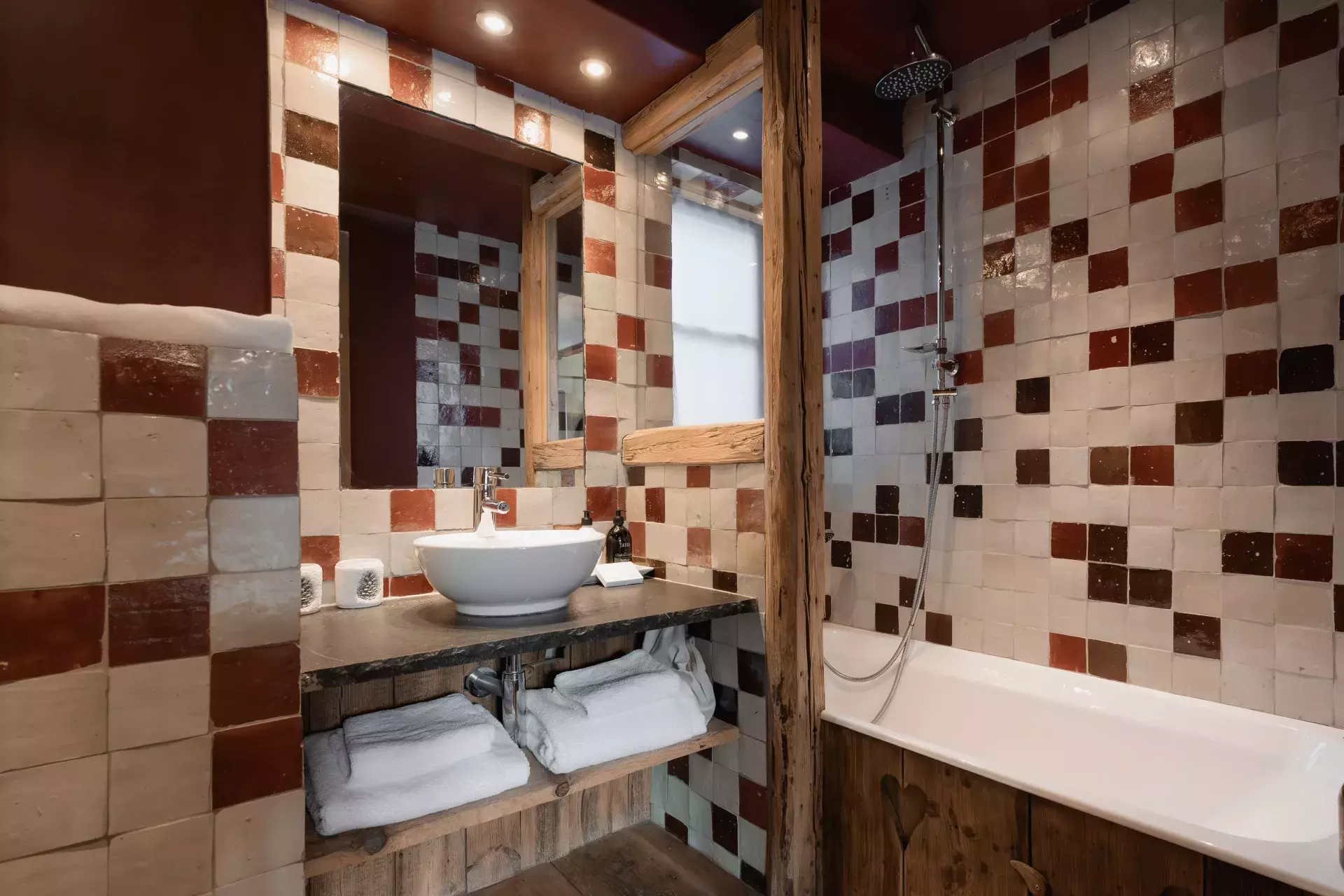 Salle de bain du chalet Lièvre Blanc