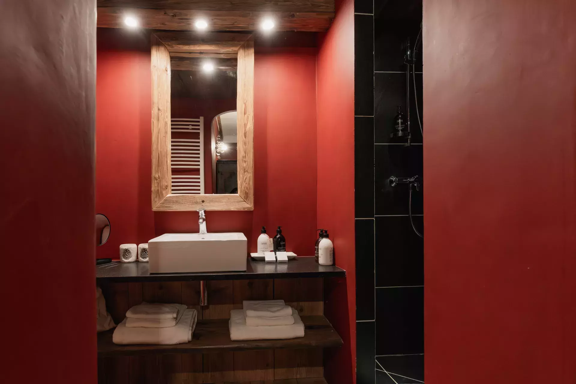Salle de bain du chalet Lièvre Blanc