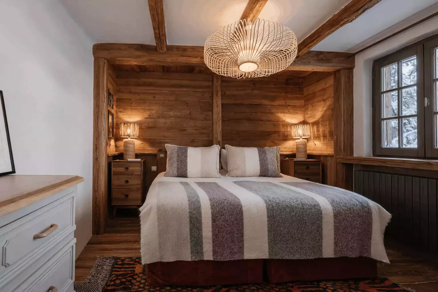 Chambre du chalet Mathilda