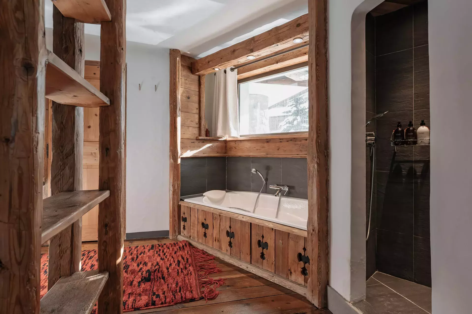 Salle de bain du chalet Mathilda
