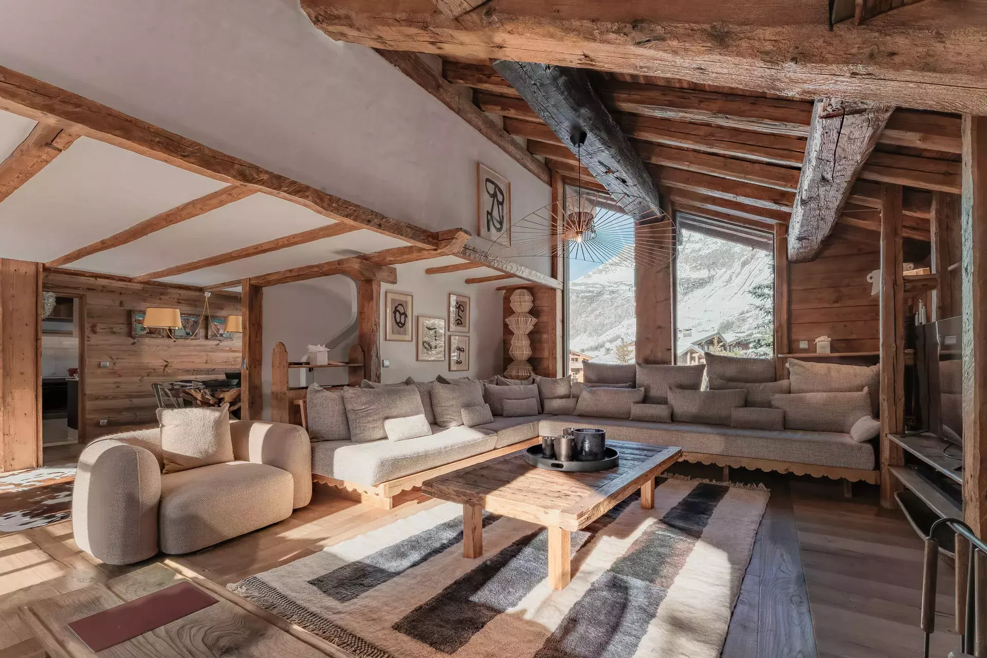 Salon du chalet Mathilda