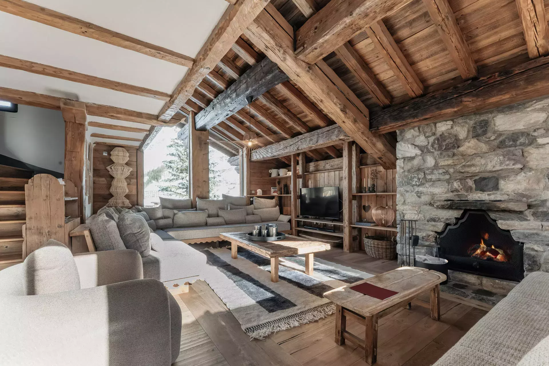 Salon du chalet Mathilda