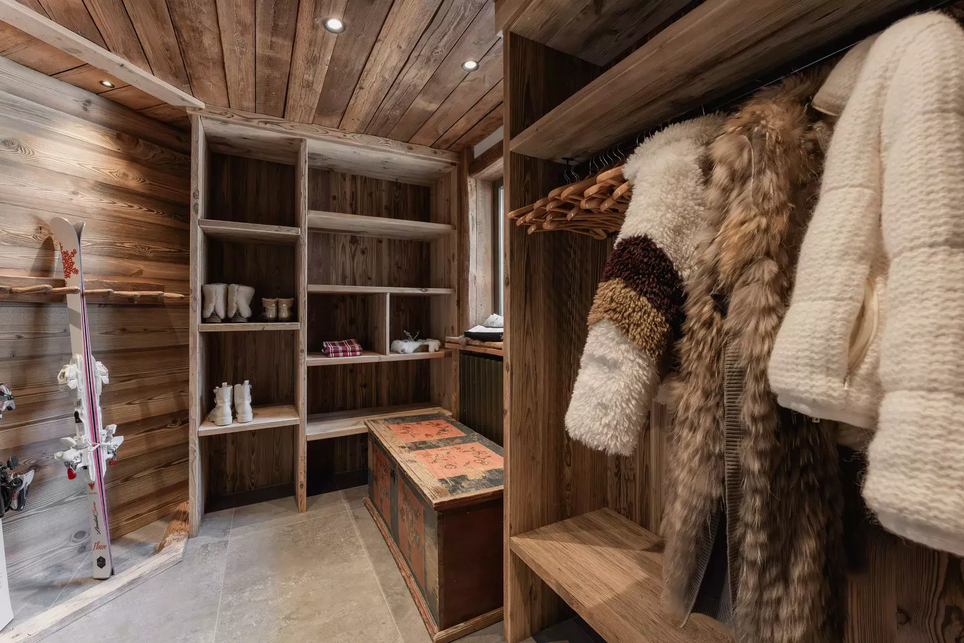 Ski room du chalet Mathilda