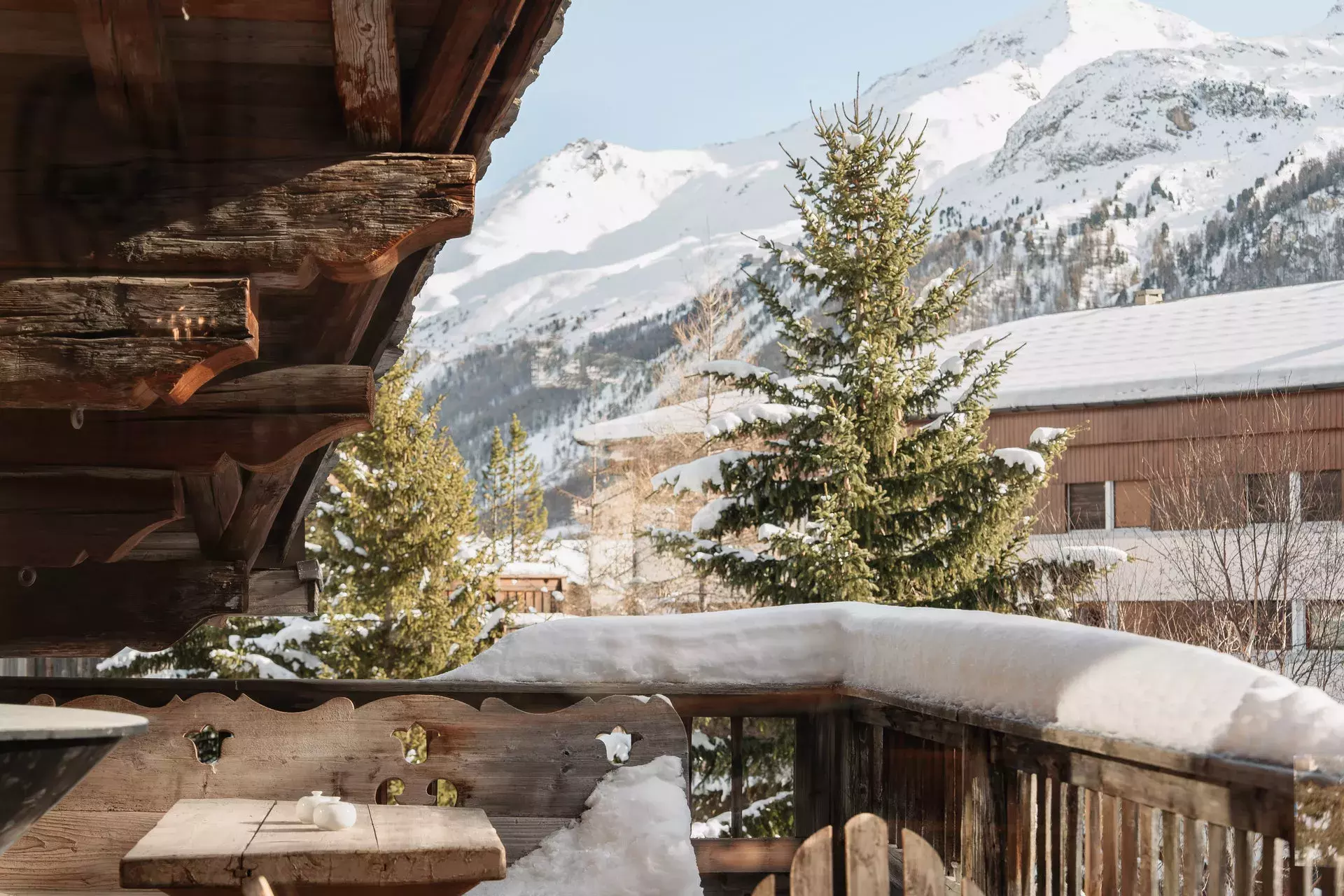 Balcon du chalet Mathilda
