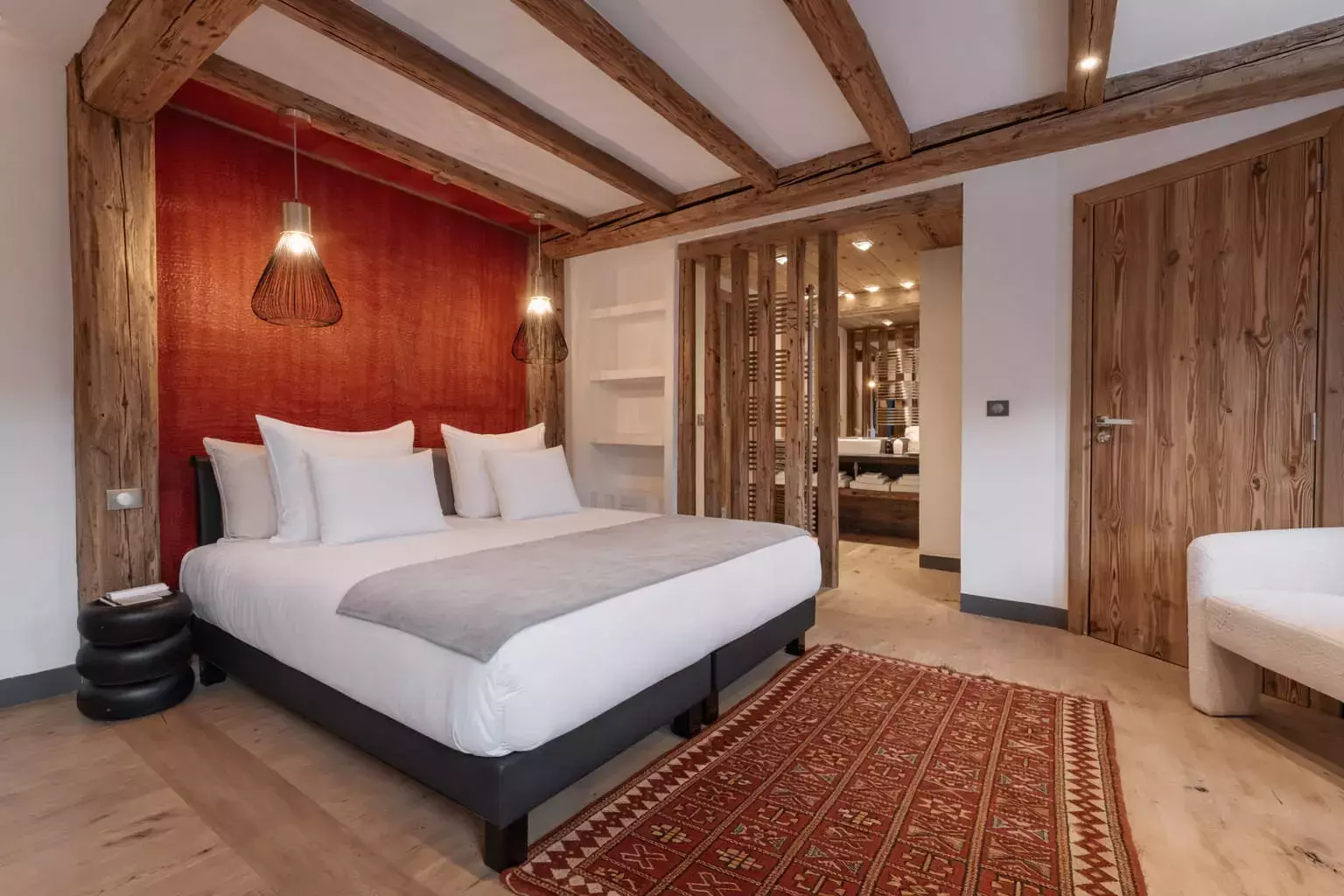 Chambre du chalet Papillon