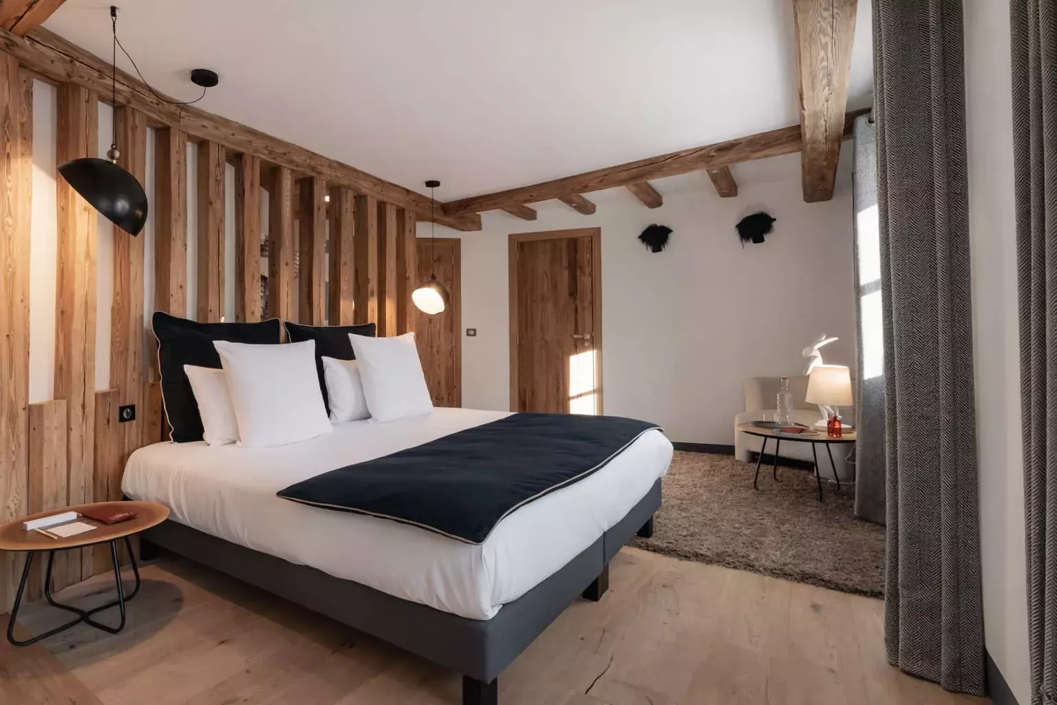 Chambre du chalet Papillon