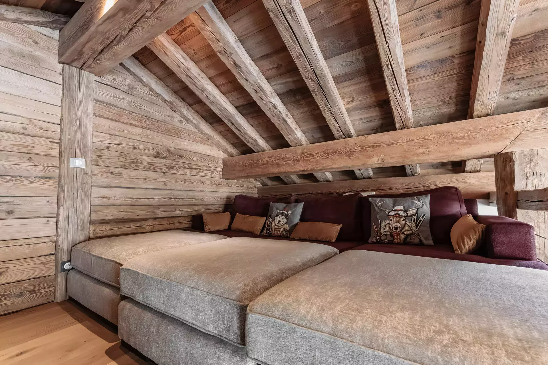 Mezzanine du chalet Papillon