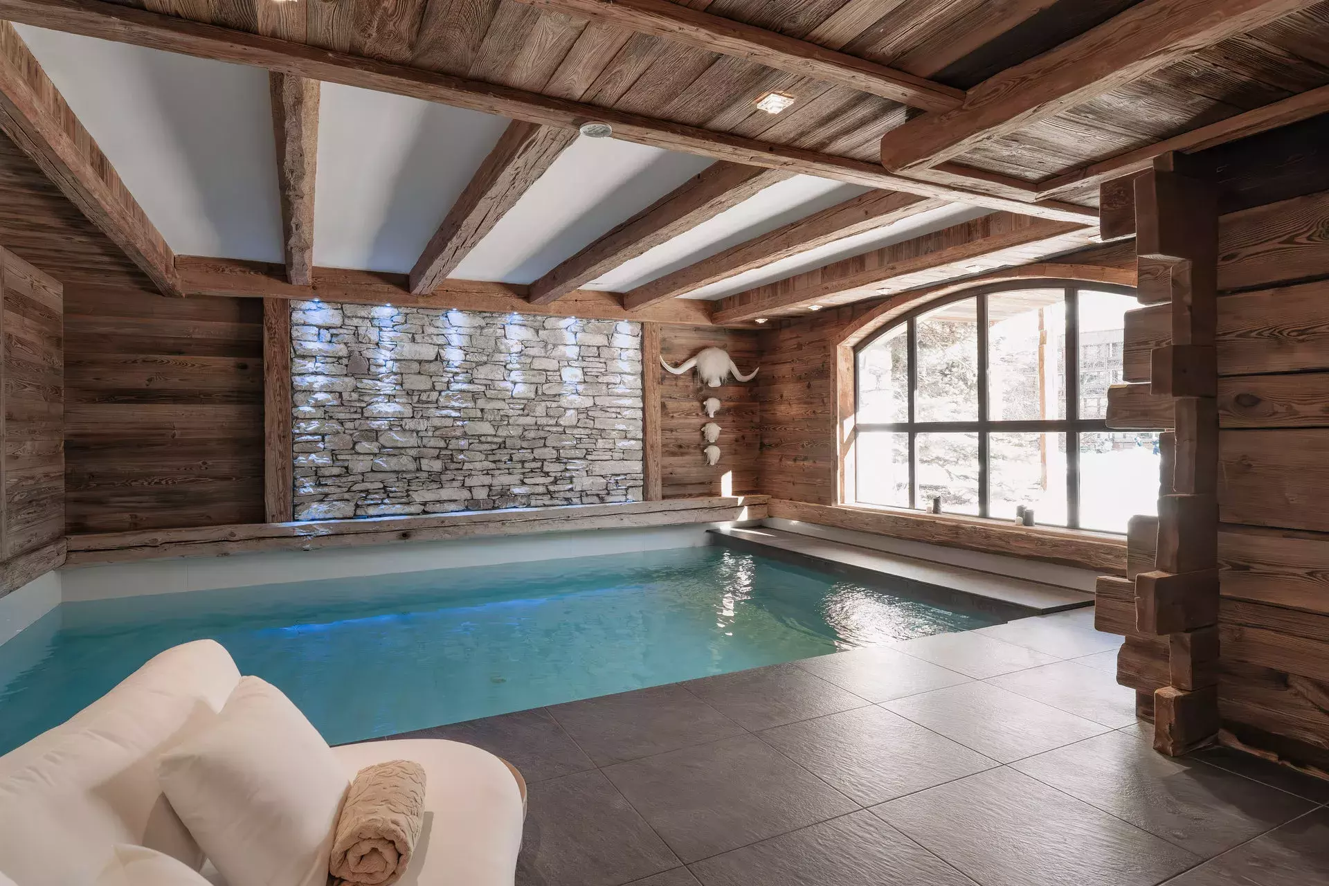 Piscine du chalet Papillon