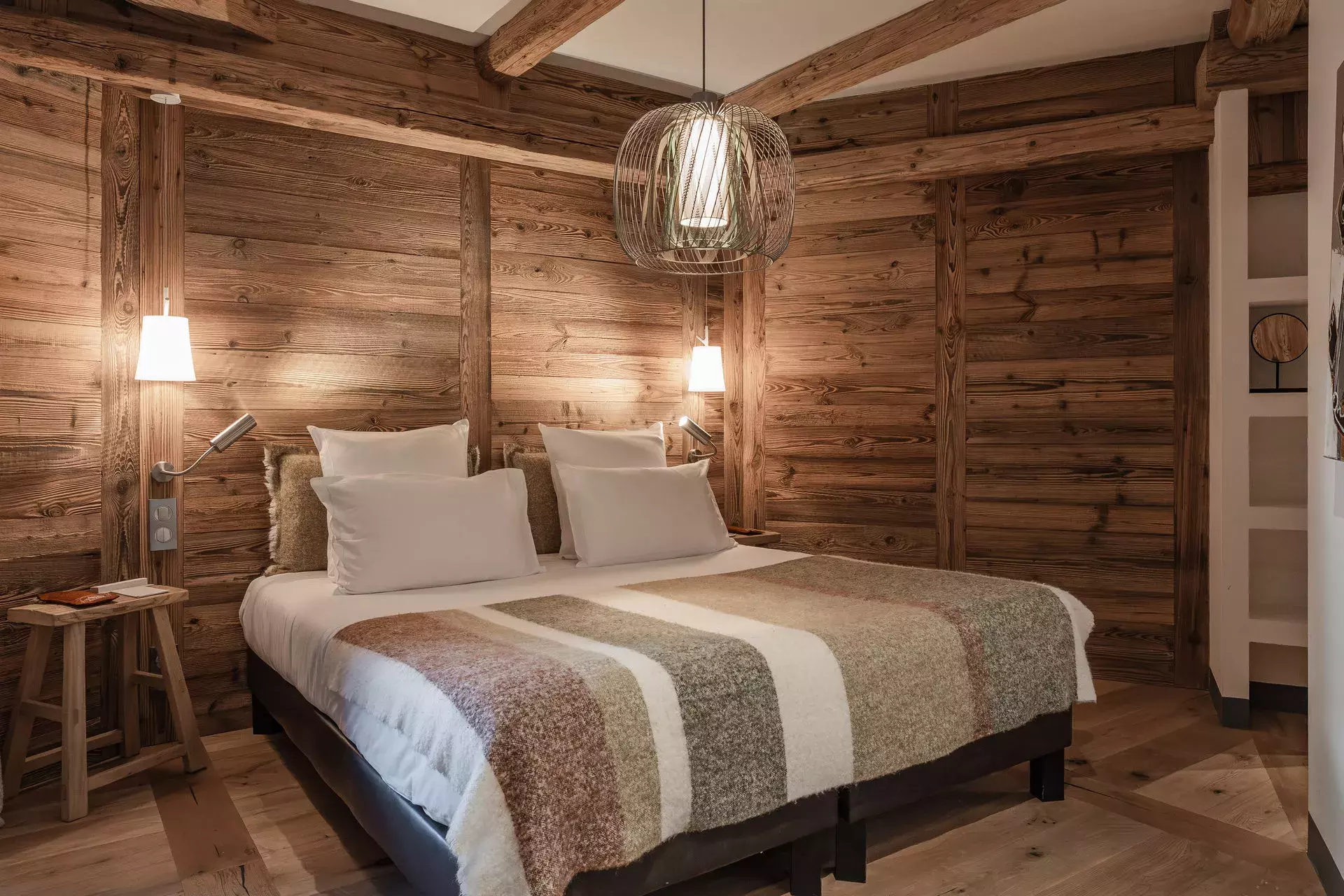 Chambre du penthouse Savoie