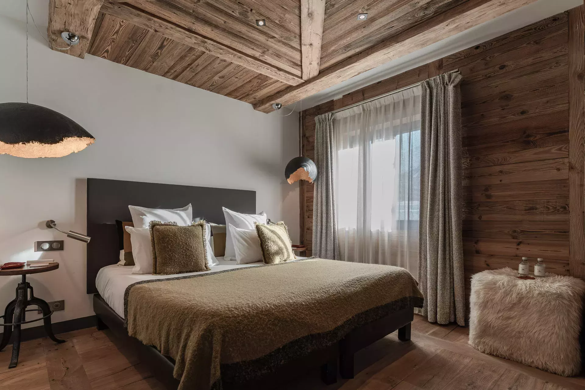 Chambre du penthouse Savoie
