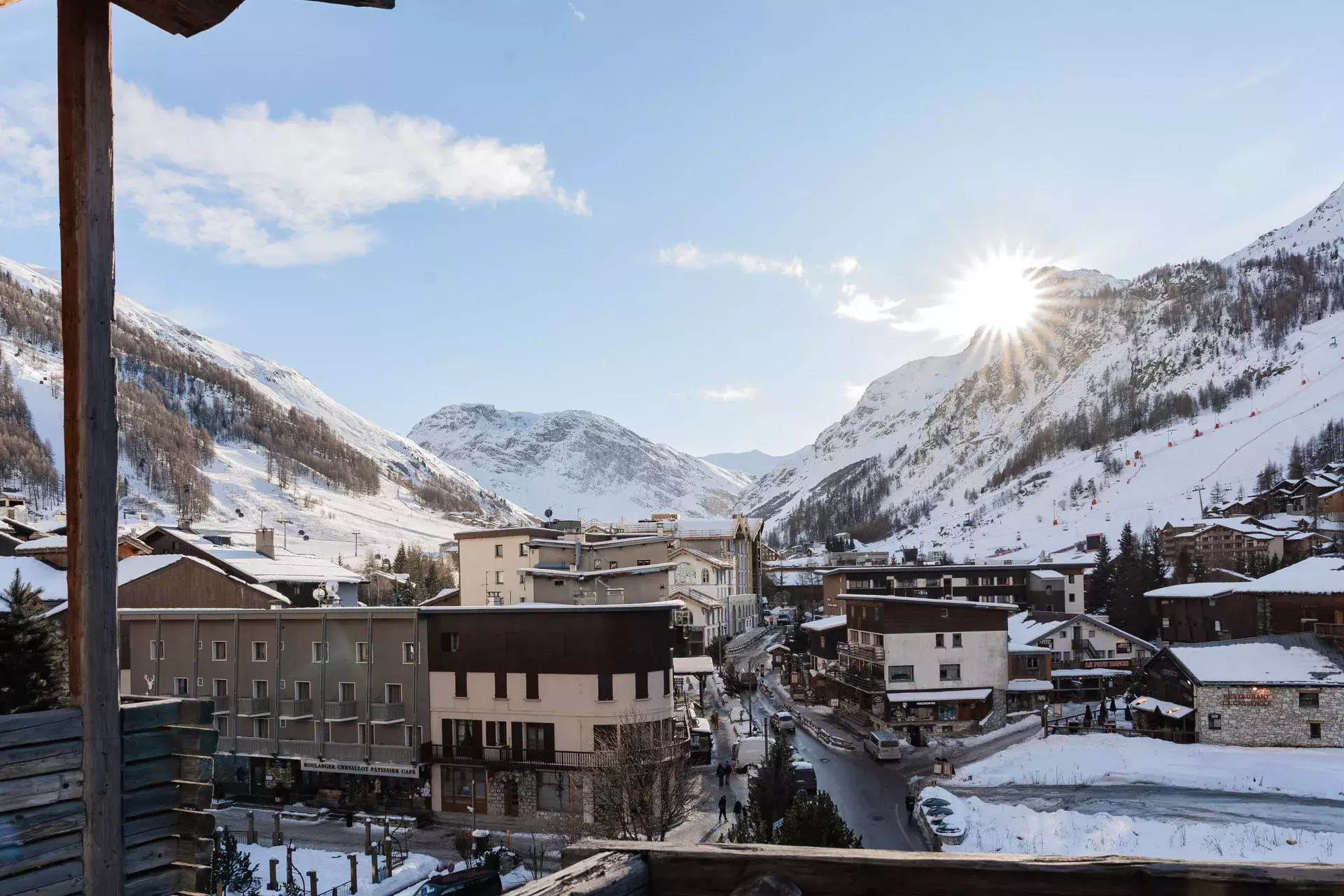 Vue du penthouse Savoie