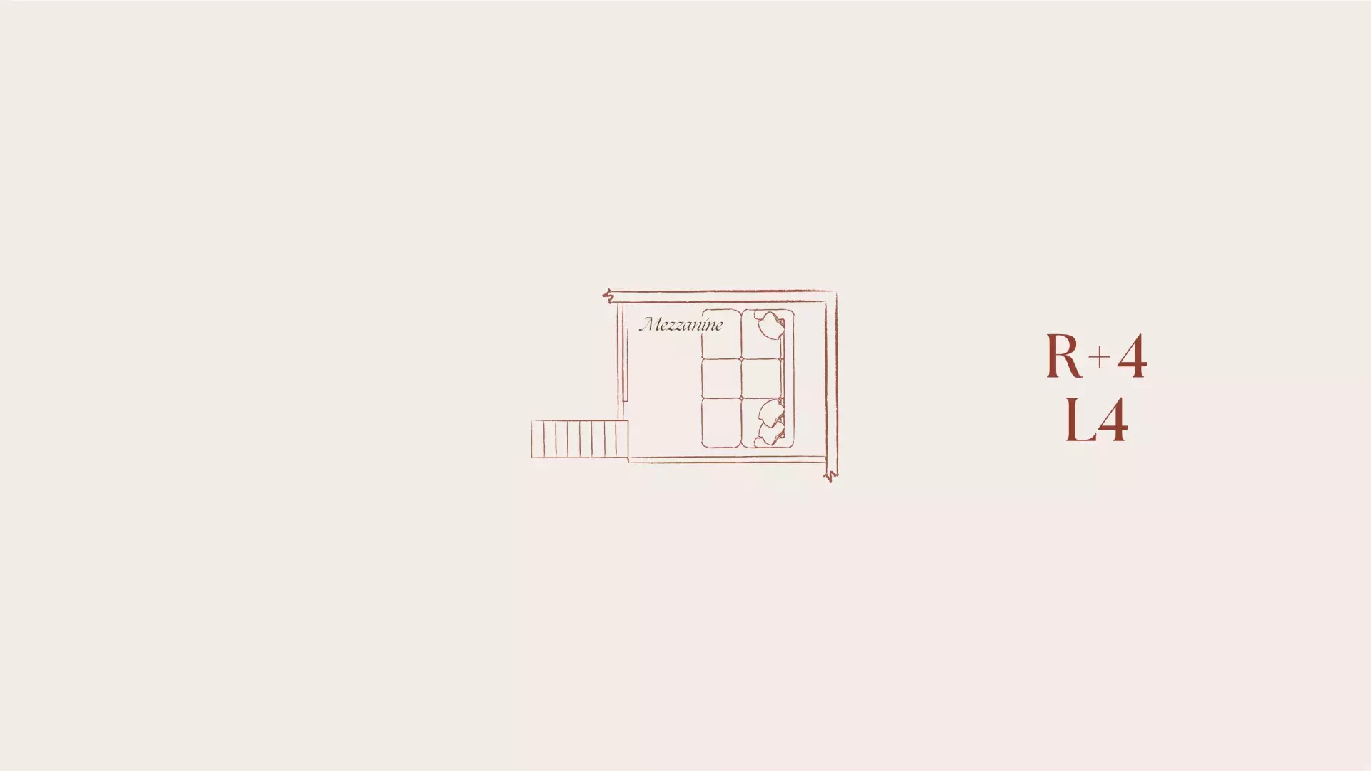 Plan du Chalet Papillon R+4