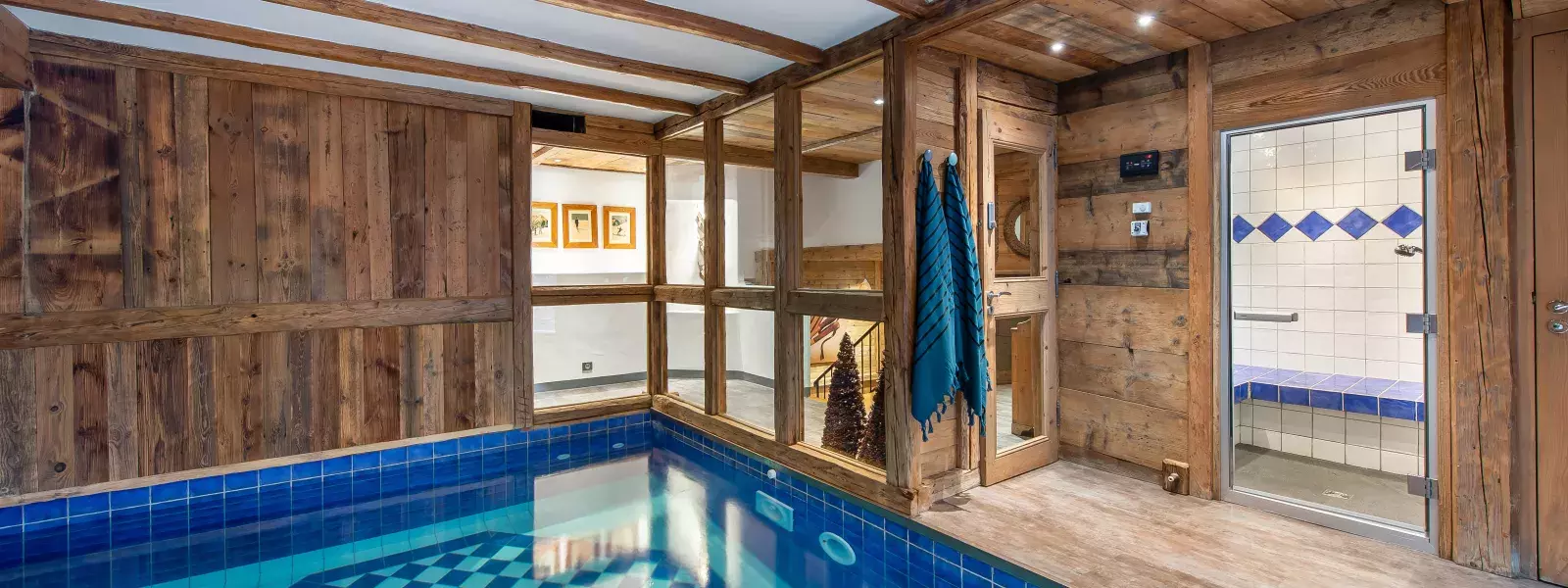 Chalet Alice - Location chalets Covarel - Val d'Isère Alpes - France - Piscine