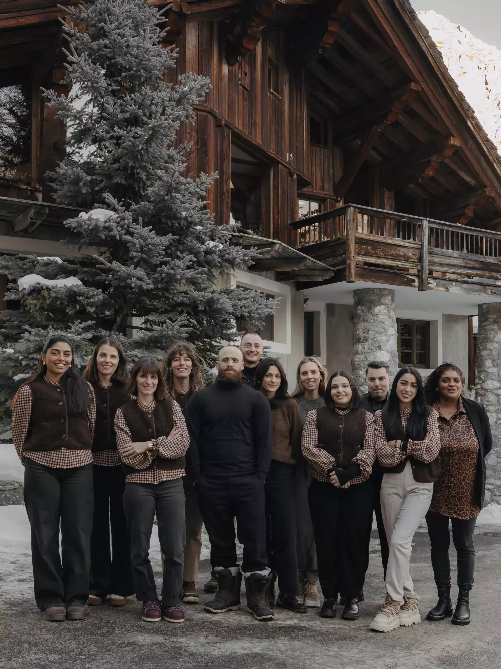 L'équipe des chalets covarel
